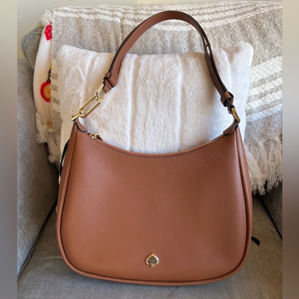 Kate Spade Large Kayla Shoulder Bag in Gingerbread